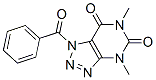 1H-1,2,3-Triazolo[4,5-d]pyrimidine-5,7(4H,6H)-dione,  1-benzoyl-4,6-dimethyl- CAS#: 7499-84-5
