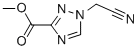 1H-1,2,4-Triazole-3-carboxylicacid,1-(cyanomethyl)-,methylester(9CI) CAS#: 64074-25-5