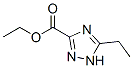 1H-1,2,4-Triazole-3-carboxylicacid,5-ethyl-,ethylester(9CI) CAS#: 648430-81-3