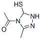 1H-1,2,4-Triazole-5-thiol, 4-acetyl-4,5-dihydro-3-methyl- (9CI) CAS#: 65348-44-9