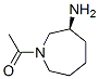 1H-Azepin-3-amine, 1-acetylhexahydro-, (3S)- (9CI) CAS#: 643045-39-0