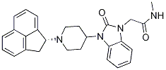 1H-BenziMidazole-1-acetaMide, 3-[1-[(1R)-1,2-dihydro-1-acenaphthylenyl]-4-piperidinyl]-2,3-dihydro-N-Methyl-2-oxo- CAS#: 610323-32-5