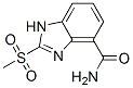 1H-Benzimidazole-4-carboxamide,2-(methylsulfonyl)- CAS#: 636574-48-6