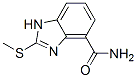 1H-Benzimidazole-4-carboxamide,2-(methylthio)- CAS#: 636574-49-7