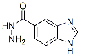 1H-Benzimidazole-5-carboxylicacid,2-methyl-,hydrazide(9CI) CAS#: 713-17-7