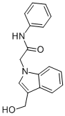 1H-INDOLE-1-ACETAMIDE, 3-(HYDROXYMETHYL)-N-PHENYL- CAS#: 680585-14-2