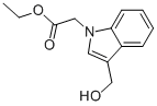 1H-INDOLE-1-ACETIC ACID, 3-(HYDROXYMETHYL)-, ETHYL ESTER CAS#: 678552-60-8