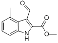 1H-INDOLE-2-CARBOXYLIC ACID,3-FORMYL-4-METHYL-,METHYL ESTER CAS#: 691362-81-9