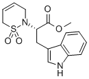 1H-INDOLE-3-PROPANOIC ACID, ALPHA-(3,6-DIHYDRO-1,1-DIOXIDO-2H-1,2-THIAZIN-2-YL)-, METHYL ESTER, (ALPHAS) CAS#: 515130-31-1