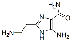 1H-Imidazole-4-carboxamide,  5-amino-2-(2-aminoethyl)- CAS#: 500545-37-9