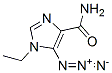 1H-Imidazole-4-carboxamide,  5-azido-1-ethyl- CAS#: 679394-96-8