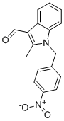 1H-Indole-3-carboxaldehyde,2-methyl-1-[(4-nitrophenyl)methyl]-(9CI) CAS#: 591210-36-5