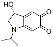 1H-Indole-5,6-dione,2,3-dihydro-3-hydroxy-1-(1-methylethyl)-,(R)-(9CI) CAS#: 67491-46-7