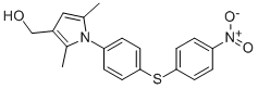 1H-PYRROLE-3-METHANOL, 2,5-DIMETHYL-1-[4-[(4-NITROPHENYL)THIO]PHENYL]- CAS#: 676470-63-6
