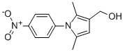 1H-PYRROLE-3-METHANOL, 2,5-DIMETHYL-1-(4-NITROPHENYL)- CAS#: 676463-75-5
