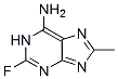 1H-Purin-6-amine, 2-fluoro-8-methyl- (9CI) CAS#: 677707-41-4