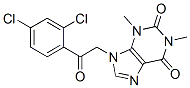 1H-Purine-2,6-dione,  9-[2-(2,4-dichlorophenyl)-2-oxoethyl]-3,9-dihydro-1,3-dimethyl- CAS#: 612039-97-1