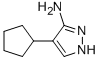 1H-Pyrazol-3-amine,4-cyclopentyl-(9CI) CAS#: 673475-75-7