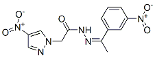 1H-Pyrazole-1-aceticacid,4-nitro-,[1-(3-nitrophenyl)ethylidene]hydrazide(9CI) CAS#: 606487-26-7