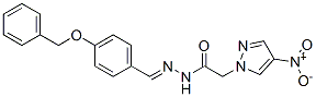 1H-Pyrazole-1-aceticacid,4-nitro-,[[4-(phenylmethoxy)phenyl]methylene]hydrazide(9CI) CAS#: 606486-41-3