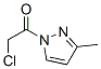 1H-Pyrazole, 1-(chloroacetyl)-3-methyl- (9CI) CAS#: 69413-05-4