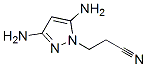 1H-Pyrazole-1-propanenitrile, 3,5-diamino- CAS#: 68176-10-3