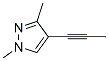 1H-Pyrazole, 1,3-dimethyl-4-(1-propynyl)- (9CI) CAS#: 65447-58-7