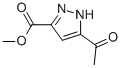 1H-Pyrazole-3-carboxylic acid, 5-acetyl-, methyl ester (9CI) CAS#: 684236-66-6