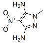 1H-Pyrazole-3,5-diamine,  1-methyl-4-nitro- CAS#: 515161-18-9