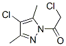 1H-Pyrazole, 4-chloro-1-(chloroacetyl)-3,5-dimethyl- (9CI) CAS#: 514218-23-6