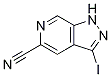 1H-Pyrazolo[3,4-c]pyridine-5-carbonitrile,3-iodo- CAS#: 633328-51-5
