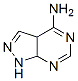 1H-Pyrazolo[3,4-d]pyrimidin-4-amine, 3a,7a-dihydro- (9CI) CAS#: 606489-20-7