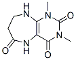1H-Pyrimido[4,5-b][1,4]diazepine-2,4,6(3H)-trione,  5,7,8,9-tetrahydro-1,3-dimethyl- CAS#: 64724-47-6