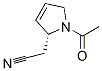 1H-Pyrrole-2-acetonitrile, 1-acetyl-2,5-dihydro-, (R)- (9CI) CAS#: 178206-94-5
