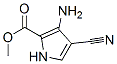 1H-Pyrrole-2-carboxylicacid,3-amino-4-cyano-,methylester(9CI) CAS#: 587868-21-1