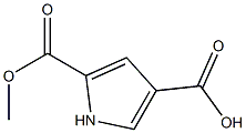 1H-Pyrrole-2,4-dicarboxylic acid 2-Methyl ester CAS#: 67858-48-4