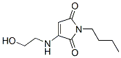 1H-Pyrrole-2,5-dione, 1-butyl-3-[(2-hydroxyethyl)amino]- (9CI) CAS#: 607692-54-6