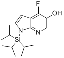 1H-Pyrrolo[2,3-b]pyridin-5-ol, 4-fluoro-1-[tris(1-methylethyl)silyl]- CAS#: 651744-22-8