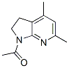 1H-Pyrrolo[2,3-b]pyridine,  1-acetyl-2,3-dihydro-4,6-dimethyl-  (9CI) CAS#: 698973-92-1
