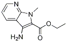 1H-Pyrrolo[2,3-b]pyridine-2-carboxylic acid, 3-aMino-1-Methyl-, ethyl ester CAS#: 181283-92-1