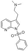 1H-Pyrrolo[2,3-b]pyridine-3-ethanamine, N,N-dimethyl-1-(phenylsulfonyl)- CAS#: 554452-54-9