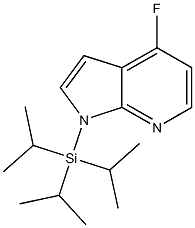 1H-Pyrrolo[2,3-b]pyridine, 4-fluoro-1-[tris(1-methylethyl)silyl]- CAS#: 640735-25-7