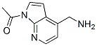 1H-Pyrrolo[2,3-b]pyridine-4-methanamine,  1-acetyl-  (9CI) CAS#: 618446-37-0