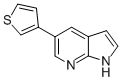 1H-Pyrrolo[2,3-b]pyridine,5-(3-thienyl)-(9CI) CAS#: 611205-10-8