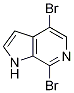 1H-Pyrrolo[2,3-c]pyridine, 4,7-dibroMo- CAS#: 619331-71-4