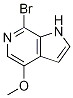 1H-Pyrrolo[2,3-c]pyridine, 7-broMo-4-Methoxy- CAS#: 619331-35-0