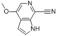 1H-Pyrrolo[2,3-c]pyridine-7-carbonitrile,4-methoxy-(9CI) CAS#: 619331-72-5