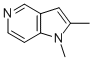 1H-Pyrrolo[3,2-c]pyridine,1,2-dimethyl- CAS#: 680859-99-8