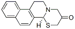 1H,12H-Benzo(f)(1,3)thiazino(2,3-a)isoquinolin-2(3H)-one, 4,11-dihydro -, (S)- CAS#: 64059-71-8