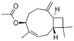 [1R-(1R*,5S*,9S*)]-4,11,11-trimethyl-8-methylenebicyclo[7.2.0]undec-3-en-5-yl acetate CAS#: 67843-79-2